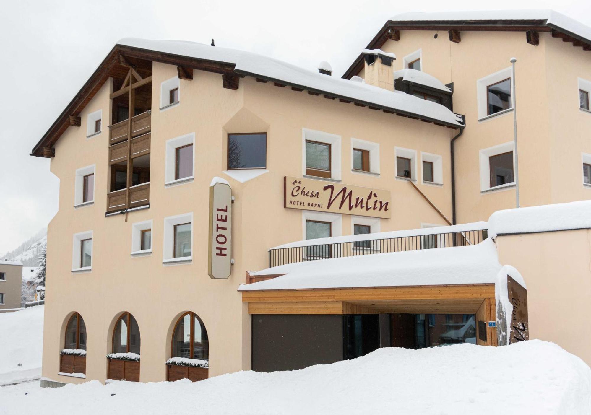 Hotel Garni Chesa Mulin Pontresina Εξωτερικό φωτογραφία